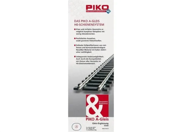 1/87 Track Set A, Piko 55300