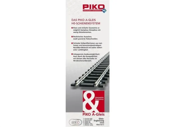 1/87 Track Set C, Piko 55320