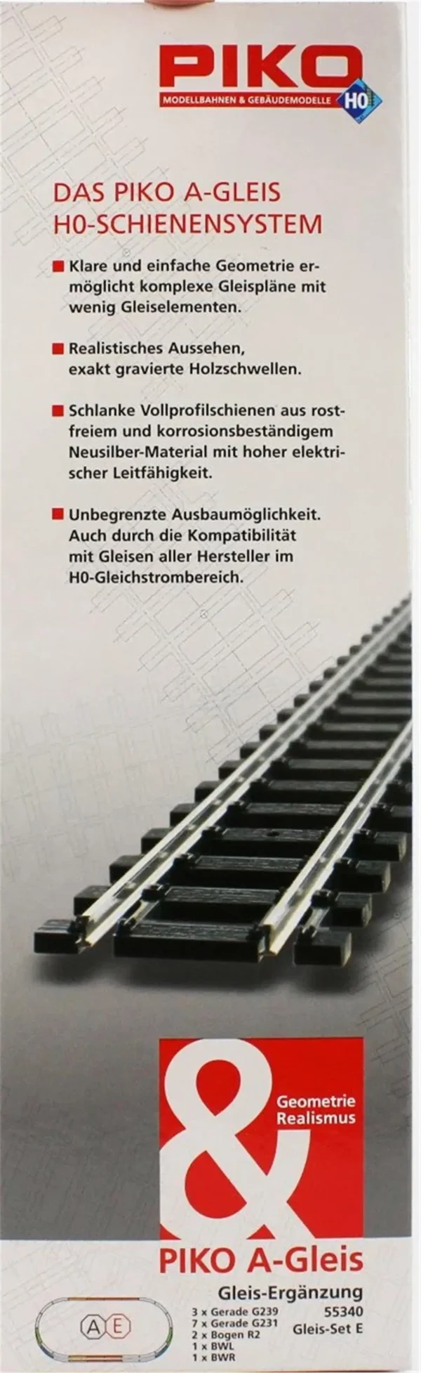 1/87 Track Set E, Piko 55340 - Görsel 3