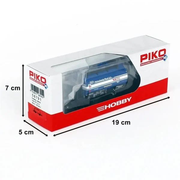 2-Axled Tank Car Dec Pkp V, Piko 58791 - Görsel 5