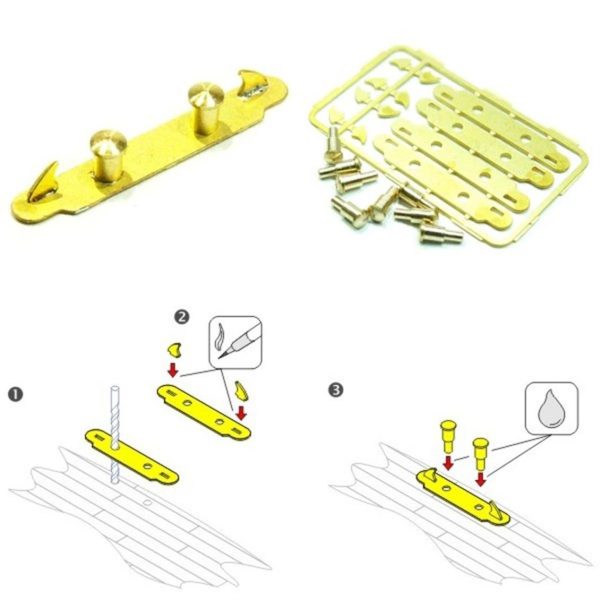 03 Fairlead L=210, RB Model 080 - Görsel 2