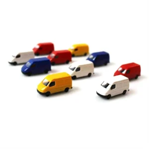 1/160 10 Adet Ford Transıt Van -Muhtelif R, Rietze 16001Vb