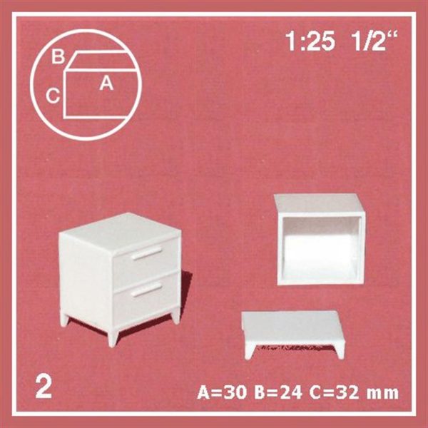 1/25 Bürolar İçin Dolaplar-Beyaz-., Schulcz 573220