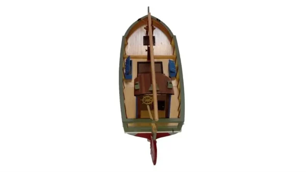 1/35 Taka Karadeniz Balıkçı Teknesi Ahşap Maketi, Türk Model 121 - Görsel 2