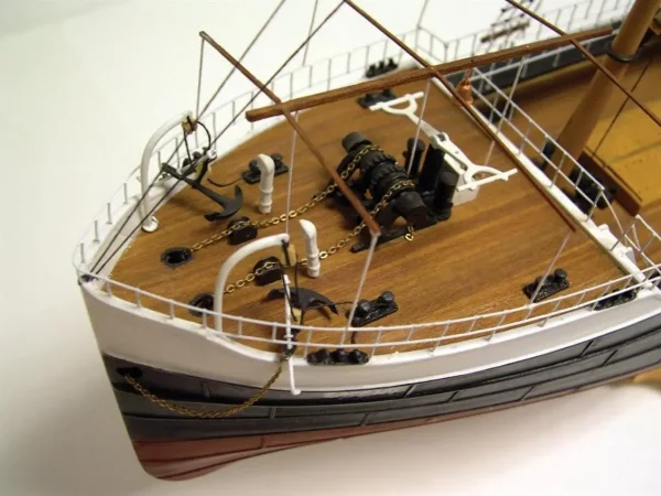 1/87 Bandırma Vapuru Ahşap Maketi - Görsel 3