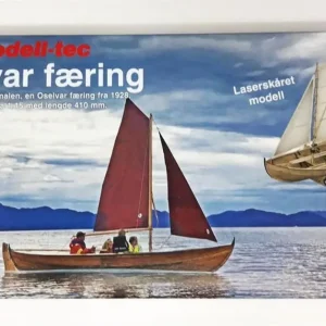 1/15 Oselvar Færing Norveç Sandalı Ahşap Maketi