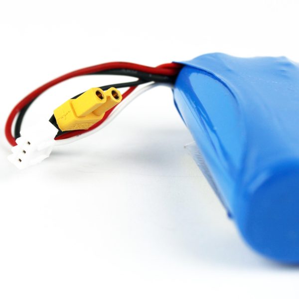 7.4 Volt 2S 2600 Mah Li-Po 18650 Tip Pil Grubu XT30 Konnektörlü - Görsel 3