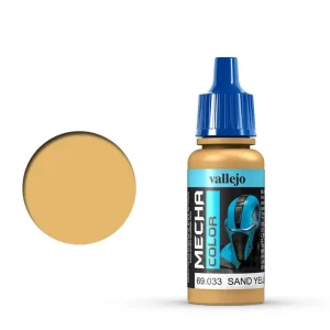 17 ml. Sand Yellow Mecha Color Serisi Maket Boyası, Vallejo 69033