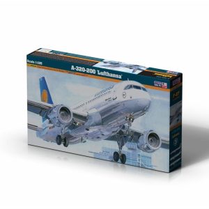 1/270 A-320-200 Lufthansa Yolcu Uçağı Maketi, Mister Craft F008