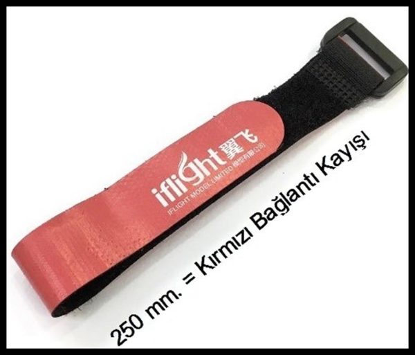 Red 20X250Mm Strap For 200Mm Wheelbase Dro, Iflight A005352