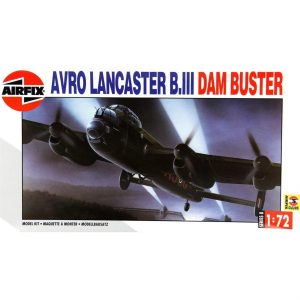 1/72 Avro Lancester III Dam Buster Aket Maketi, Airfix 08004