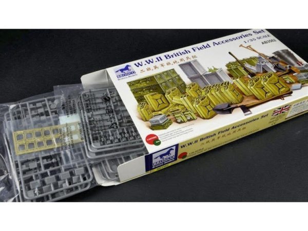 1/35 WWII British Field Accessories Set Maketi, Bronco Ab3562 - Görsel 2