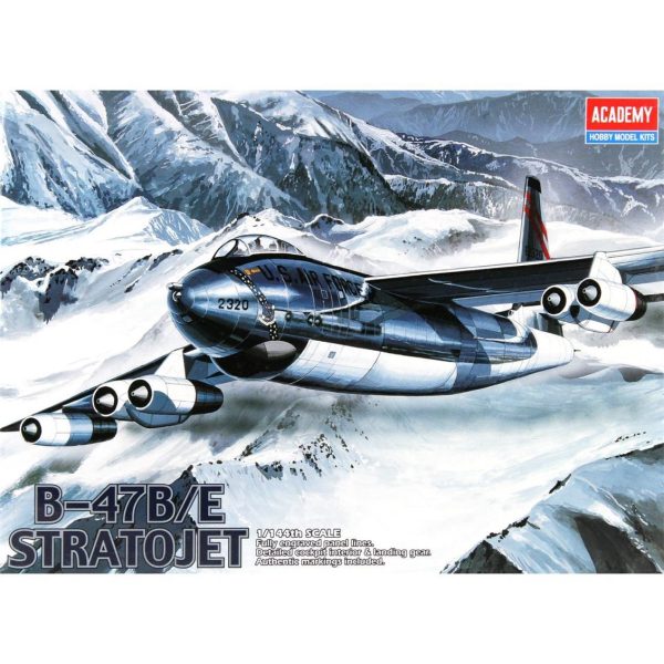 1/144 B-47B/E Stratojet Uçak Maketi, Academy 04443