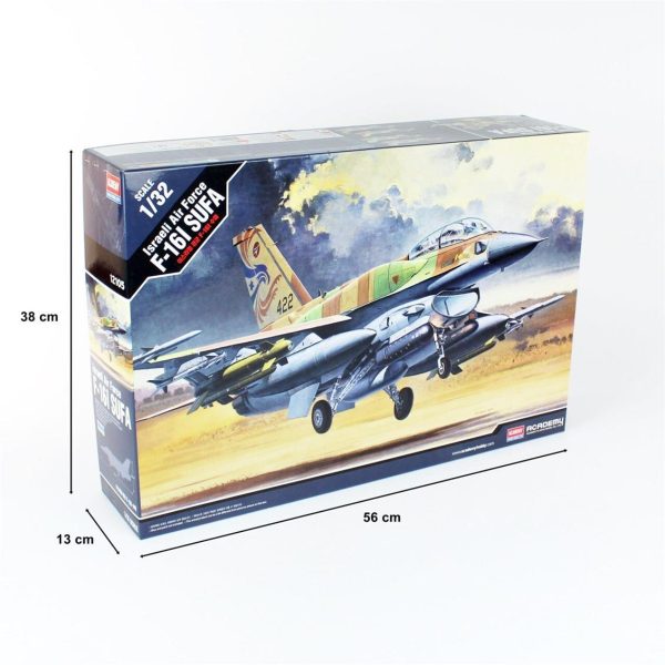 1/32 F-16I SUFA Uçak Maketi, Academy 12105 - Görsel 5