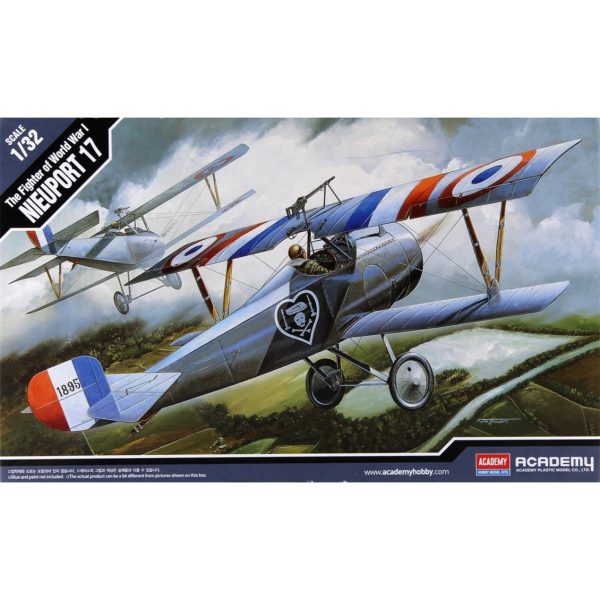 1/32 Nieuport 17 Uçak Maketi, Academy 12110