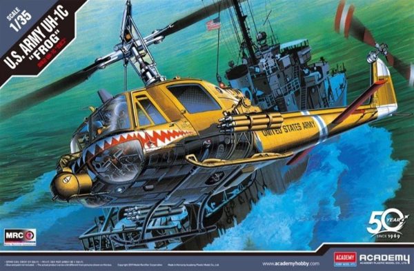 1/35 ABD UH-1C Helikopter Maketi, Academy 12112
