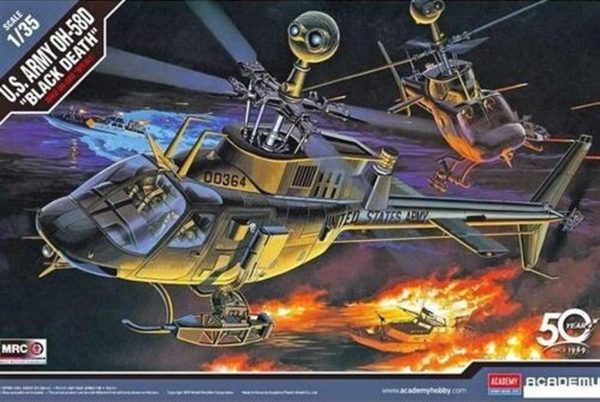 1/35 ABD OH-58D Helikopter Maketi, Academy 12131