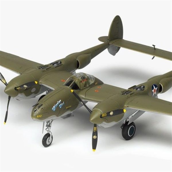 1/48 P-38F Uçak Maketi, Academy 12208 - Görsel 4