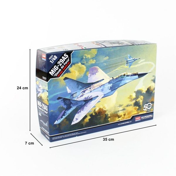 1/48 MIG-29AS Slovak Uçak Maketi, Academy 12227 - Görsel 5