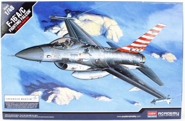 1/48 F-16A/C Fighting Falcon Uçak Maketi, Academy 12259