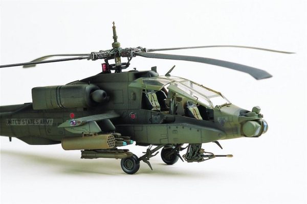 1/48 AH-64A Apache Helikopter Maketi, Academy 12262 - Görsel 3