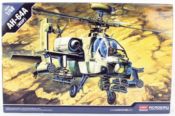 1/48 AH-64A Apache Helikopter Maketi, Academy 12262