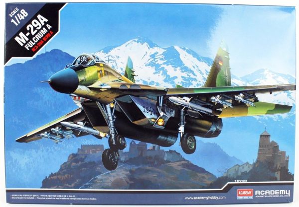 1/48 M-29A Fulcrum A Uçak Maketi, Academy 12263