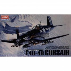 1/48 F4U-4B Corsair Uçak Maketi, Academy 12267