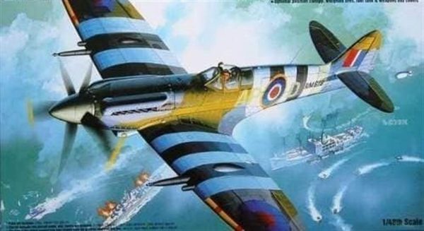 1/48 Spitfire MK.XIV C Uçak Maketi, Academy 12274