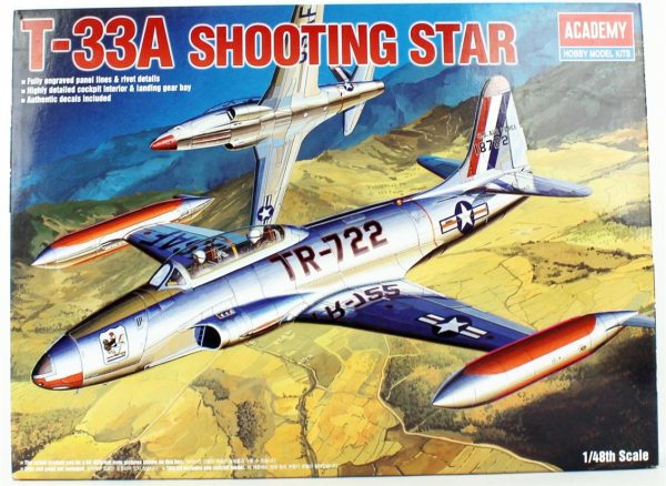 1/48 T-33A Shootingstar Uçak Maketi, Academy 12284
