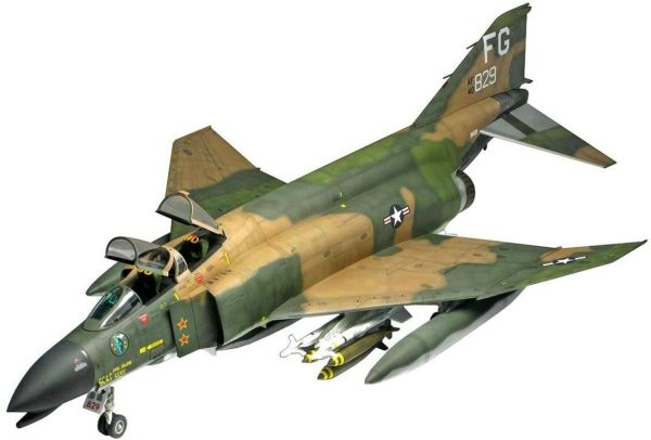 1/48 F-4C (Vietnam) Uçak Maketi, Academy 12294 - Görsel 4