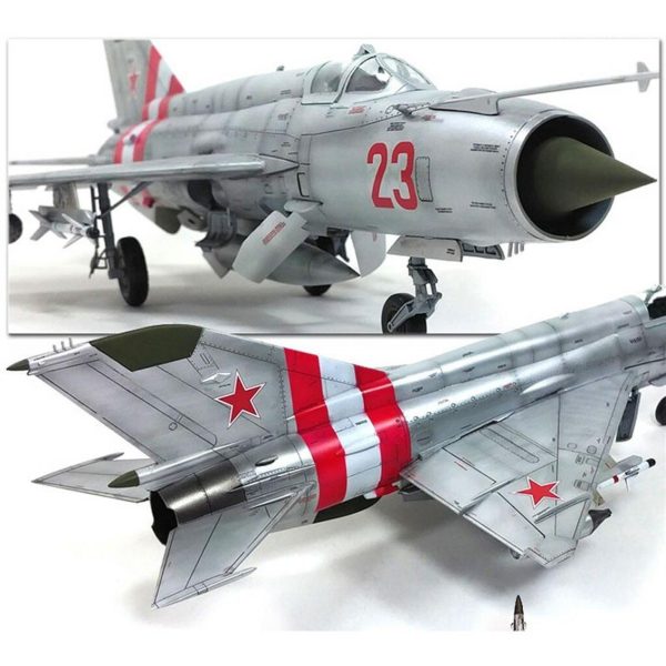 1/48 Sovyet MİG-21 Uçak Maketi, Academy 12311 - Görsel 4