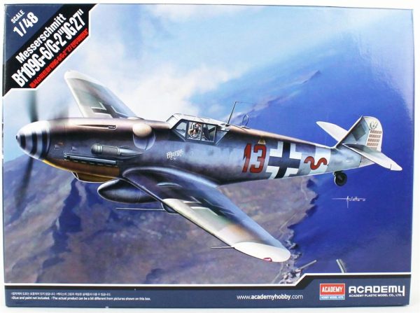 1/48 Messerschmitt Bf109G-6/G-2 (JG 27) Uçak Maketi, Academy 12321
