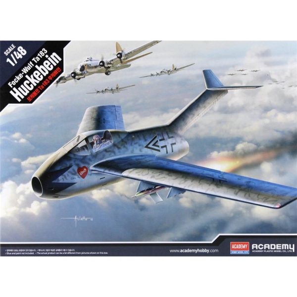 1/48 FW TA-183 Huckebein Uçak Maketi, Academy 12327
