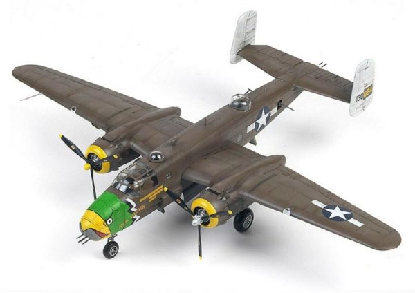 1/48 USAAF B-25D (Pacific) Uçak Maketi, Academy 12328 - Görsel 3