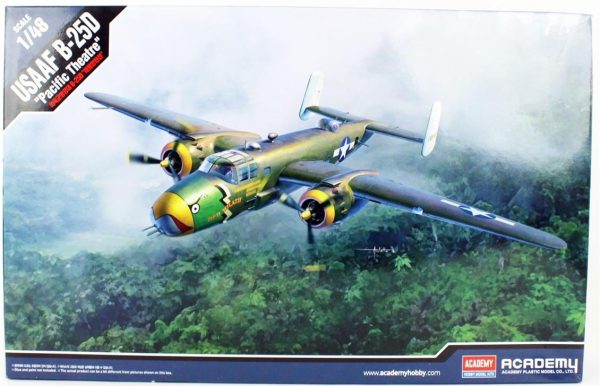 1/48 USAAF B-25D (Pacific) Uçak Maketi, Academy 12328