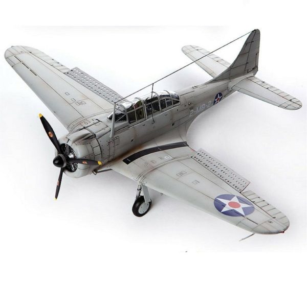 1/48 USMC SBD-1 (Pearl Harbor) Uçak Maketi, Academy 12331 - Görsel 3