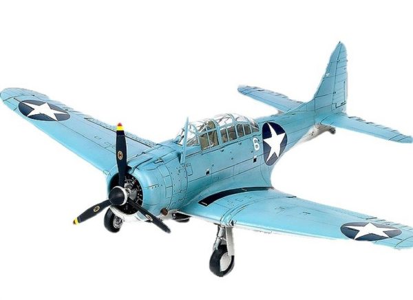1/48 USN SBD-2 (Midway) Uçak Maketi, Academy 12335 - Görsel 3