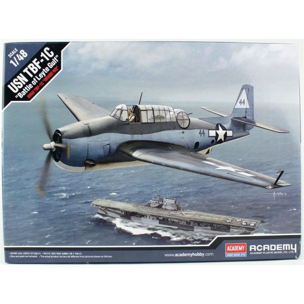 1/48 USN TBF-1C Uçak Maketi, Academy 12340