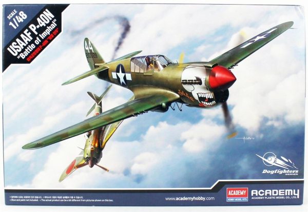 1/48 USAAF P-40N Uçak Maketi, Academy 12341