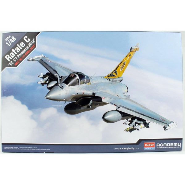 1/48 Dassault Rafale C (2012) Uçak Maketi, Academy 12346