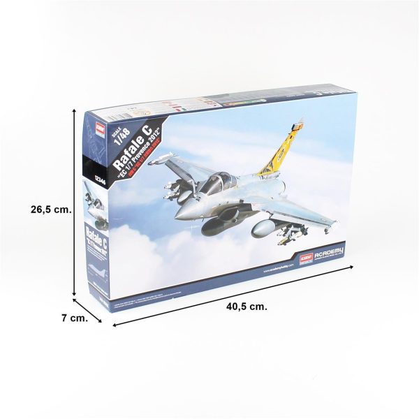 1/48 Dassault Rafale C (2012) Uçak Maketi, Academy 12346 - Görsel 5
