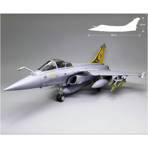 1/48 Dassault Rafale C (2012) Uçak Maketi, Academy 12346 - Görsel 2
