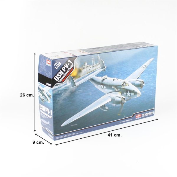 1/48 USN PV-1 Bombardıman Uçak Maketi, Academy 12347 - Görsel 5