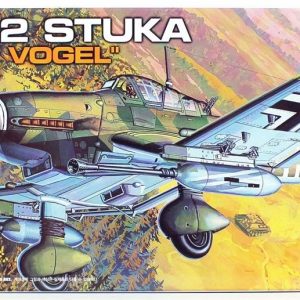 1/72 Ju 87G-2 Stuka (Kanonen Vogel) Uçak Maketi, Academy 12404