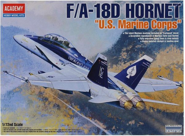 1/72 F/A 18D Hornet ABD Uçak Maketi, Academy 12422