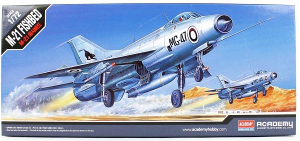 1/72 MIG-21 Fishbed Uçak Maketi, Academy 12442