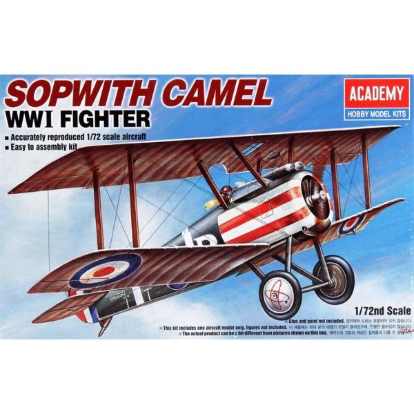 1/72 WWI Sopwith Camel Uçak Maketi, Academy 12447