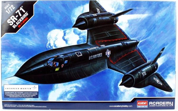 1/72 SR-71 Blackbird Uçak Maketi, Academy 12448