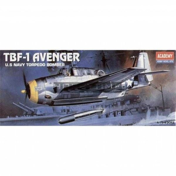 1/72 TBF-1 Avenger Uçak Maketi, Academy 12452